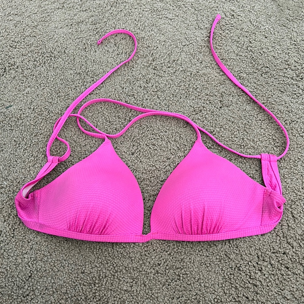 triangle bikini top size medium
